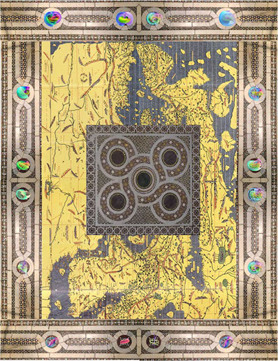 'Opus Alexandrinum' (2018), dimensions variable, digital print on archival paper. 