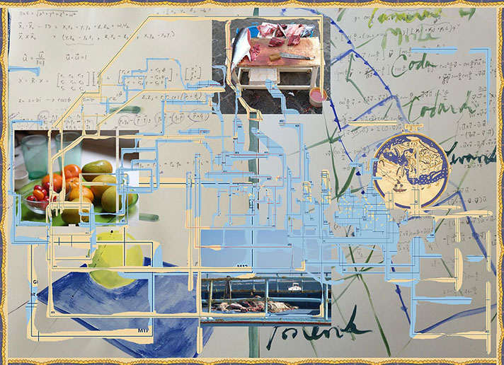 'William Kingdon Clifford FRS' (2018), dimensions variable, digital print on archival paper.